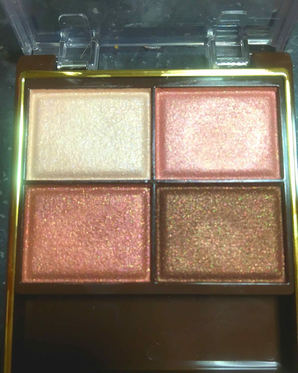 スキニーリッチシャドウ/excel/アイシャドウパレットを使ったクチコミ（2枚目）