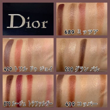 サンク クルール クチュール＜バーズ オブ ア フェザー＞/Dior/アイシャドウパレットを使ったクチコミ（3枚目）