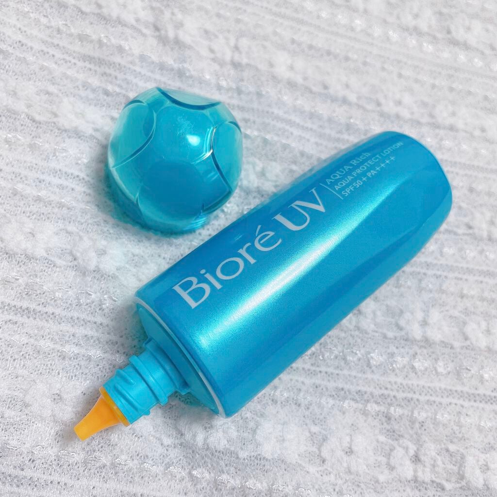 ビオレUVアクアリッチ アクアプロテクトローション(水層パックUV)/ビオレ/日焼け止め・UVケアを使ったクチコミ(5枚目)