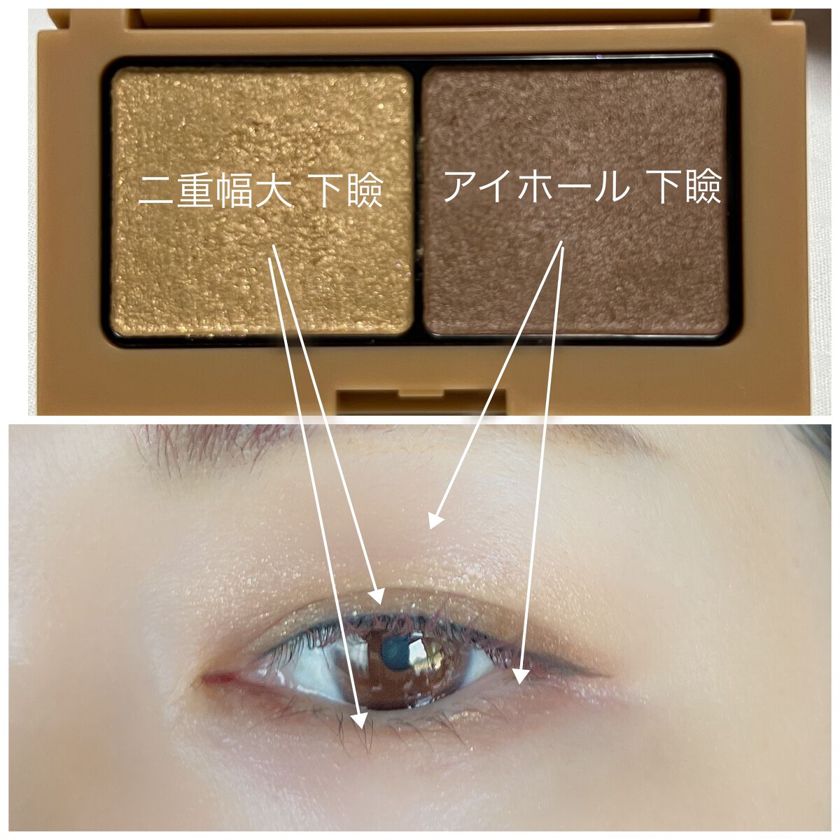 エテュセ アイエディション(カラーパレット) 09 ヘーゼルチャイ/ettusais/アイシャドウパレットを使ったクチコミ（3枚目）