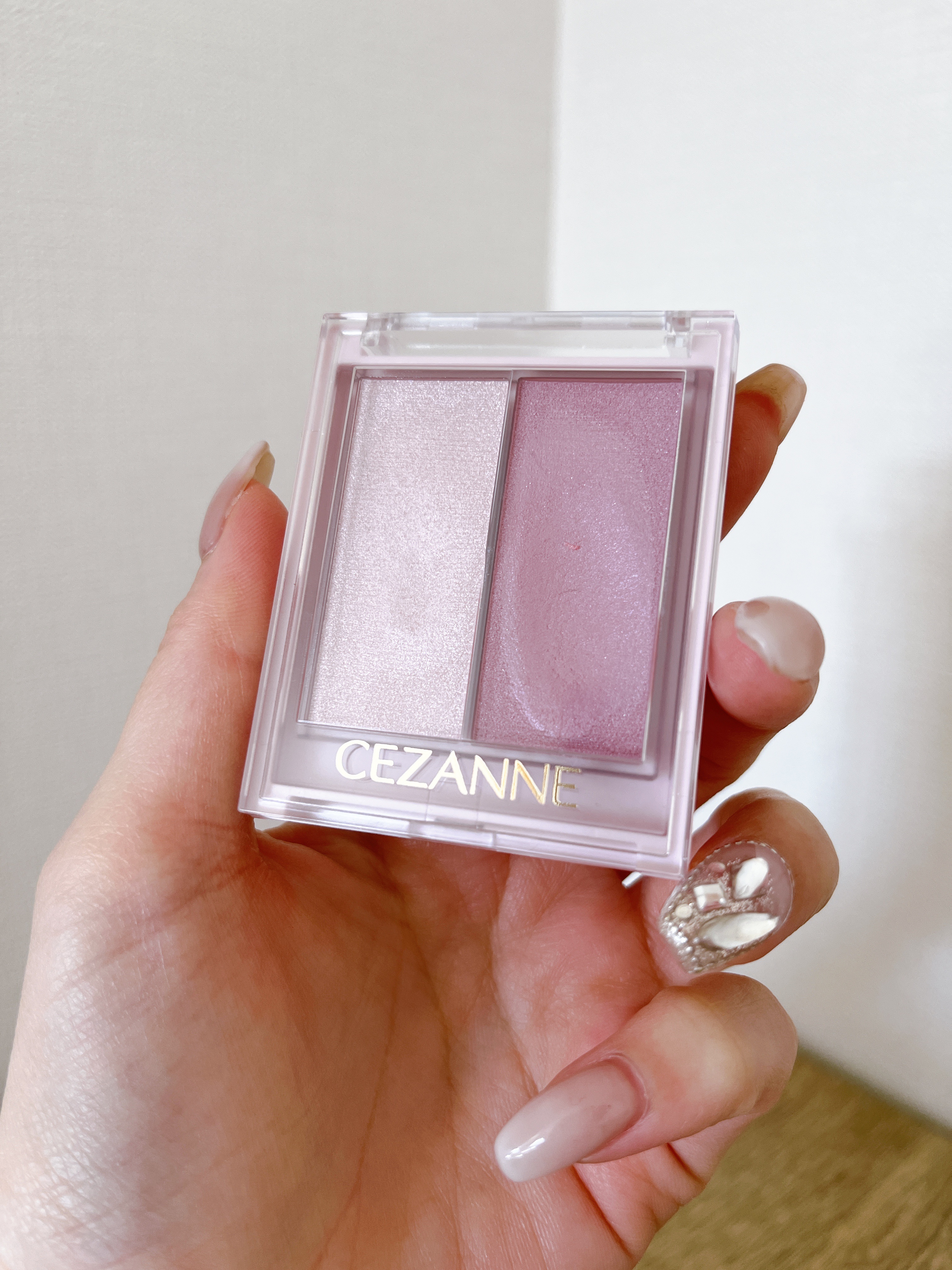 フェイスグロウカラー/CEZANNE/クリームハイライトを使ったクチコミ（2枚目）