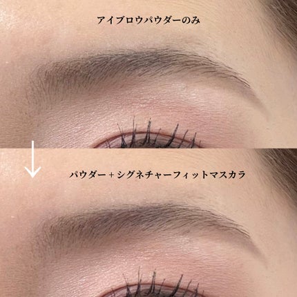 ラブ・ライナー シグネチャーフィットマスカラ MMC2<アイブロウ>/ラブ・ライナー/眉マスカラを使ったクチコミ(4枚目)