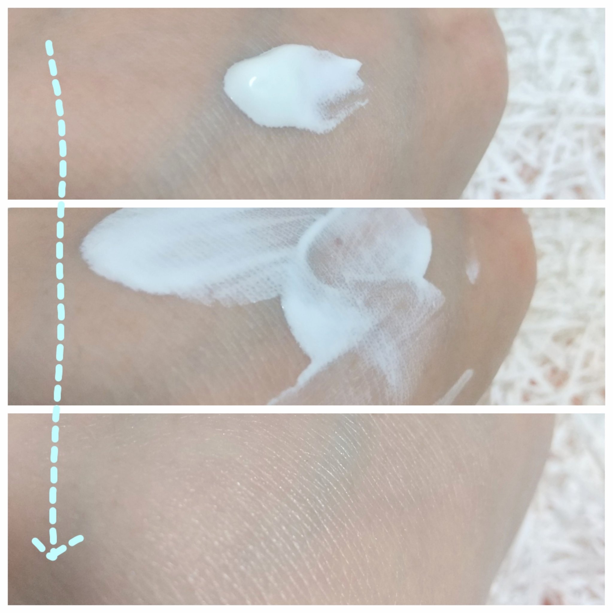 スーパーモイスチャーUVライトアップエッセンス/スキンアクア/日焼け止めローションを使ったクチコミ（2枚目）