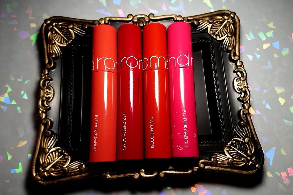 ジューシーラスティングティント/rom&nd/リップティントを使ったクチコミ(2枚目)