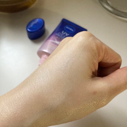 ニベアUV ディープ プロテクト&ケア トーンアップ エッセンス/ニベア/日焼け止めローションを使ったクチコミ(6枚目)