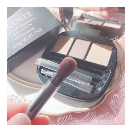 コントゥアリング パウダーアイブロウ/DECORTÉ/パウダーアイブロウを使ったクチコミ(4枚目)