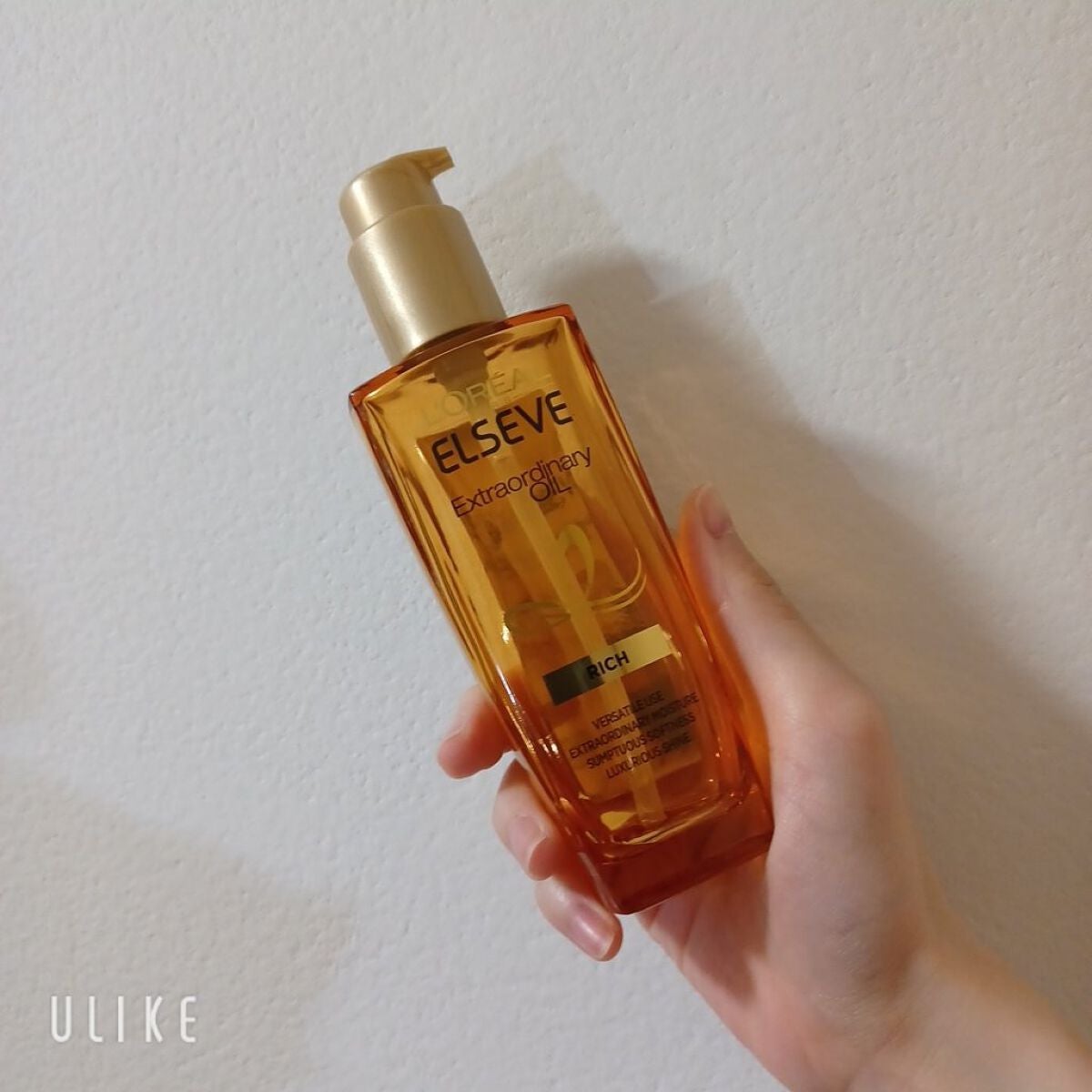 エルセーヴ エクストラオーディナリーオイル エクストラリッチ フィニッシュ/ロレアル パリ/ヘアオイルを使ったクチコミ(1枚目)