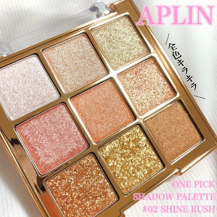 ワンピックアイシャドウパレット/APLIN/アイシャドウパレットを使ったクチコミ(1枚目)