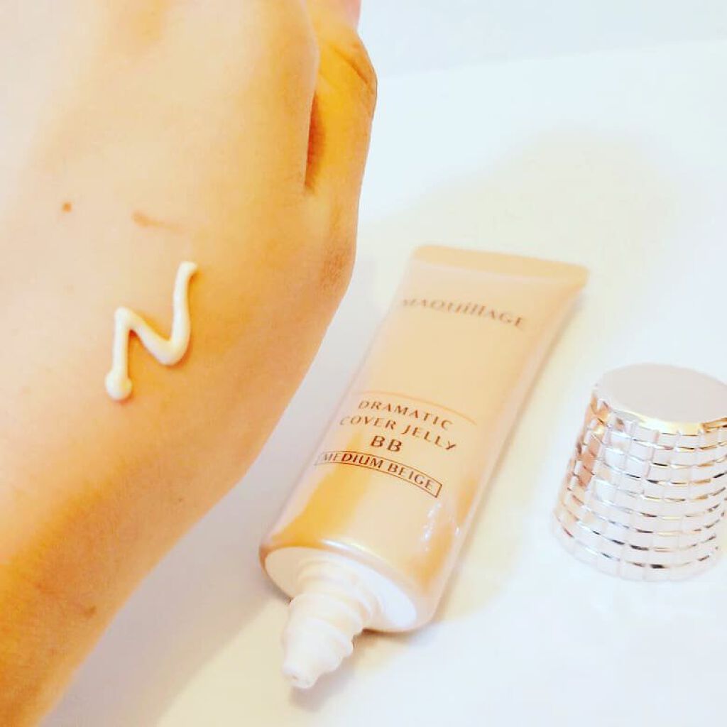 ドラマティック カバージェリー BB		 ミディアムベージュ/マキアージュ/BBクリームを使ったクチコミ（3枚目）