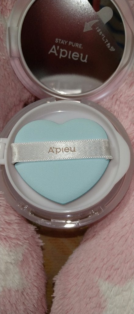 ウォーターロック サラサラパクト/A’pieu/フェイスパウダーを使ったクチコミ(3枚目)