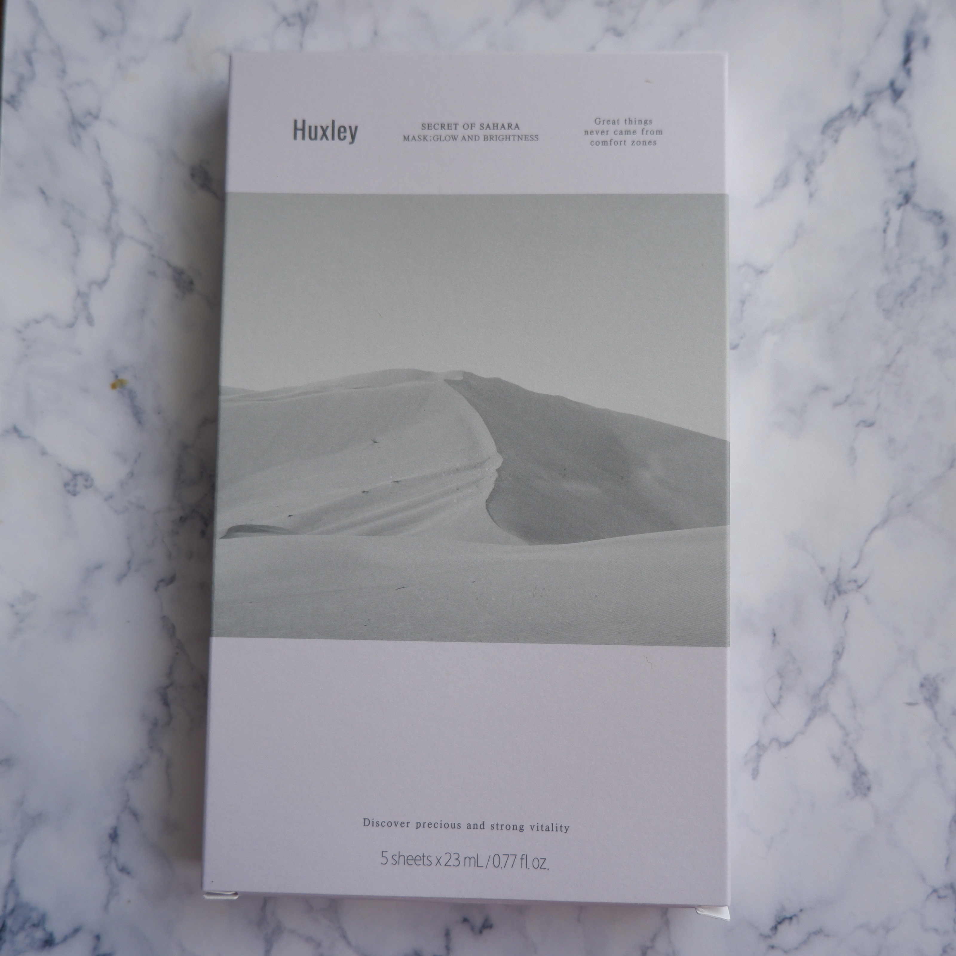 マスク; グローアンドブライトネス/Huxley/シートマスク・パックを使ったクチコミ（1枚目）