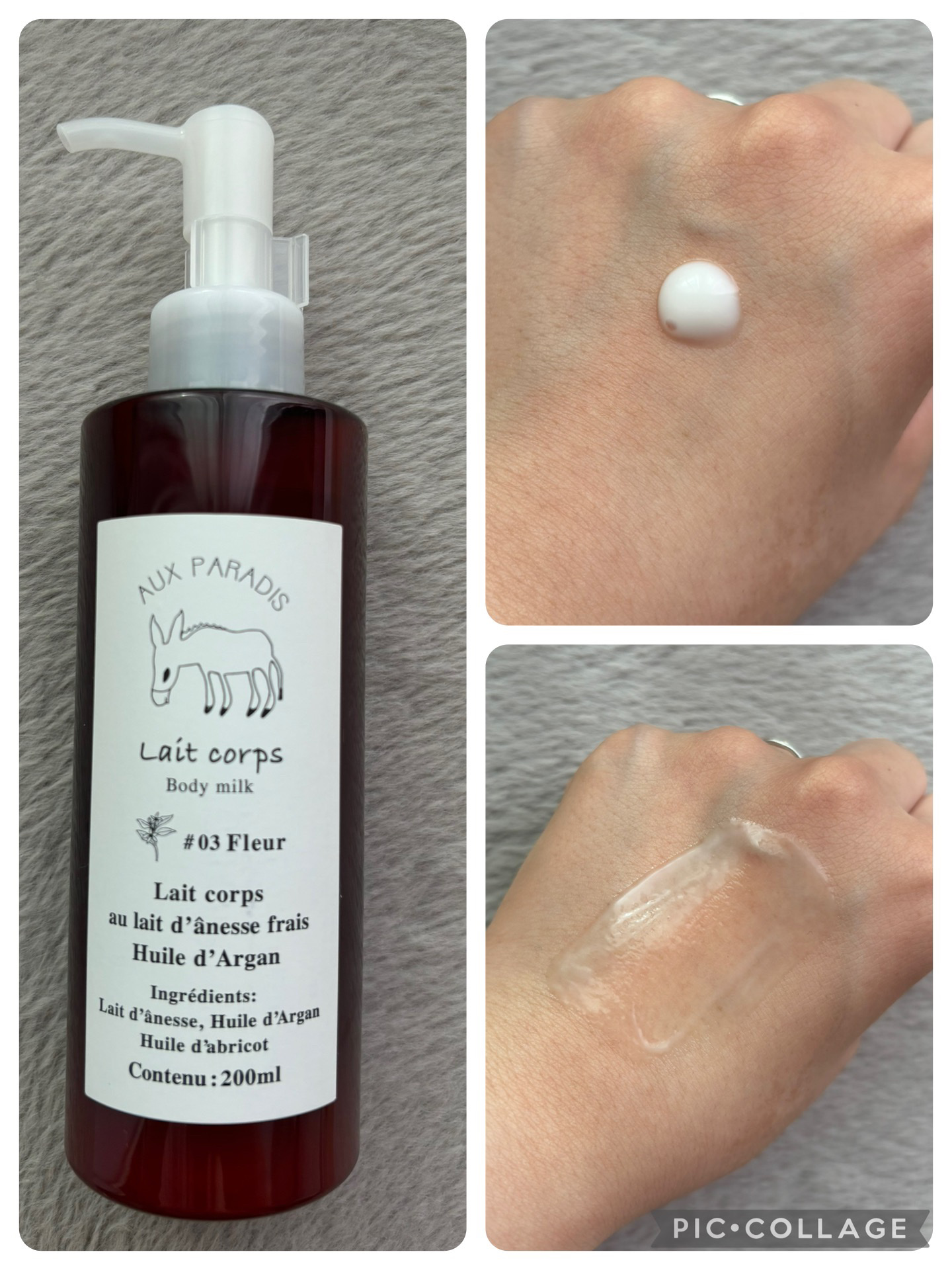 フルールボディミルク/AUX PARADIS/ボディミルクを使ったクチコミ（1枚目）