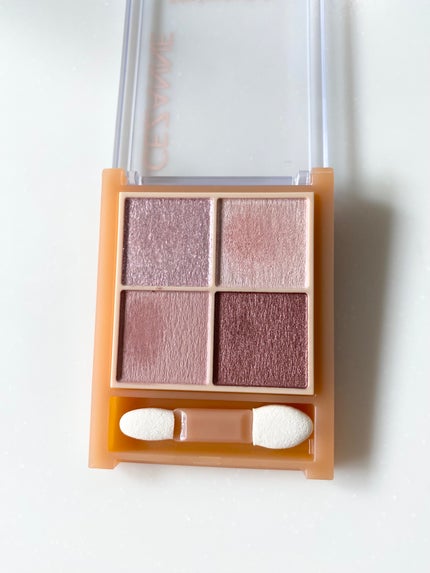 ベージュトーンアイシャドウ/CEZANNE/アイシャドウパレットを使ったクチコミ(2枚目)