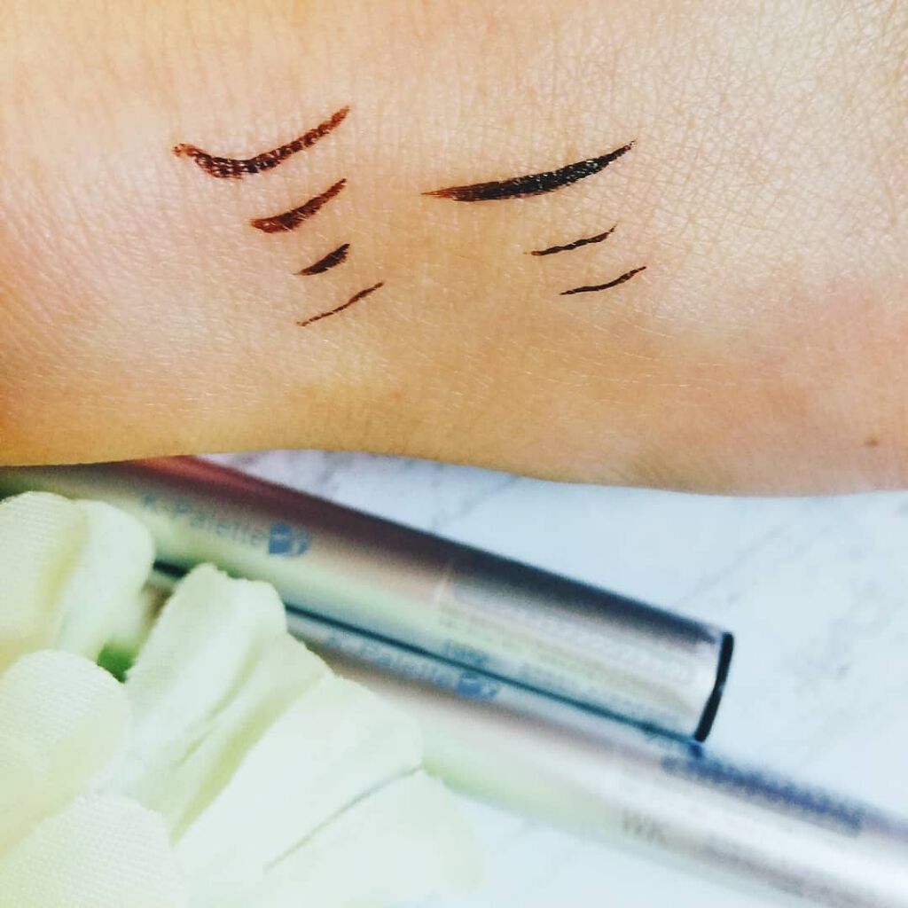 1DAY TATTOO プロキャスト ザ・アイライナー/K-パレット/リキッドアイライナーを使ったクチコミ（3枚目）