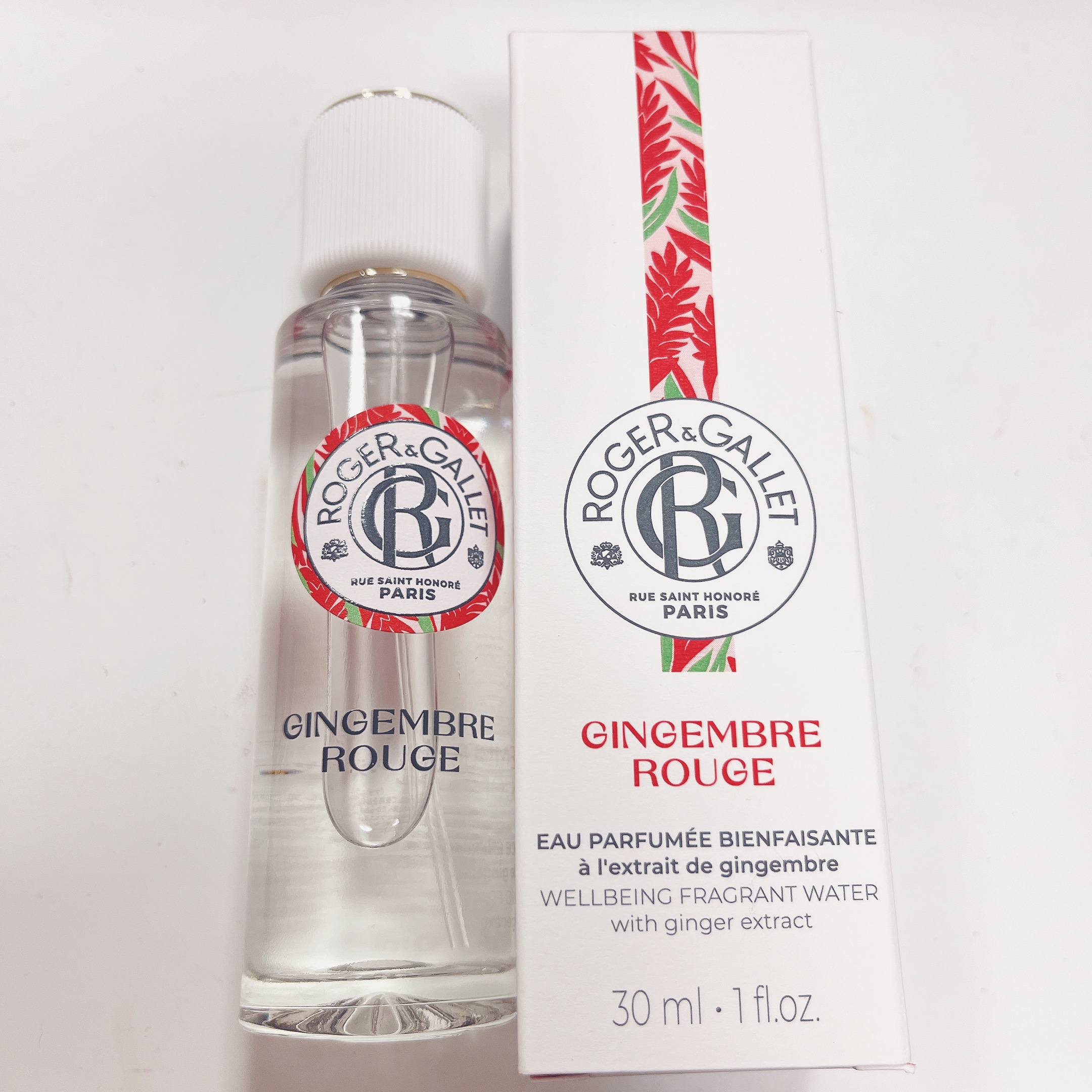 オ パフュメ ジンジャールージュ/ロジェ・ガレ/香水(その他)を使ったクチコミ（1枚目）