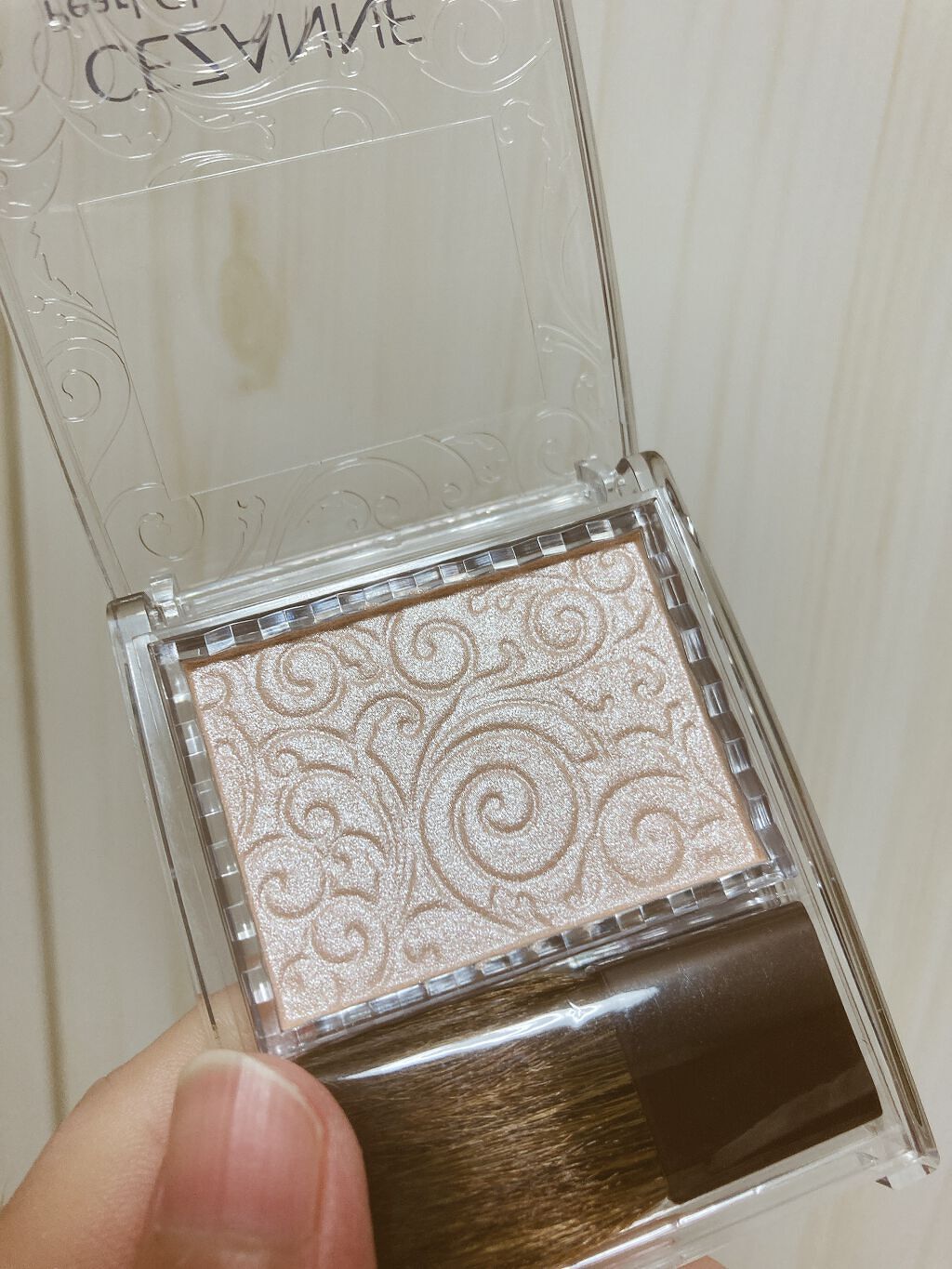 パールグロウハイライト/CEZANNE/パウダーハイライトを使ったクチコミ（1枚目）