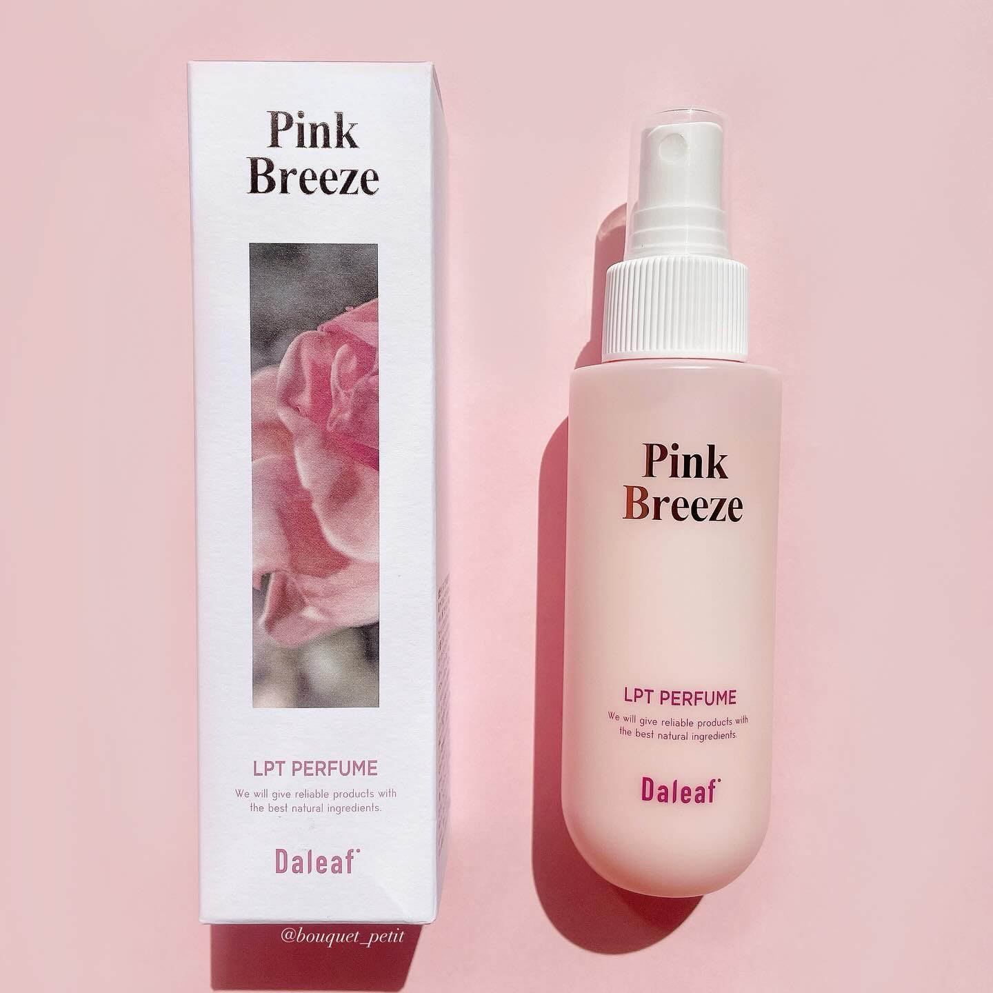 パフュームヘアパックインミスト Pink Breeze/Daleaf/アウトバストリートメントを使ったクチコミ（2枚目）