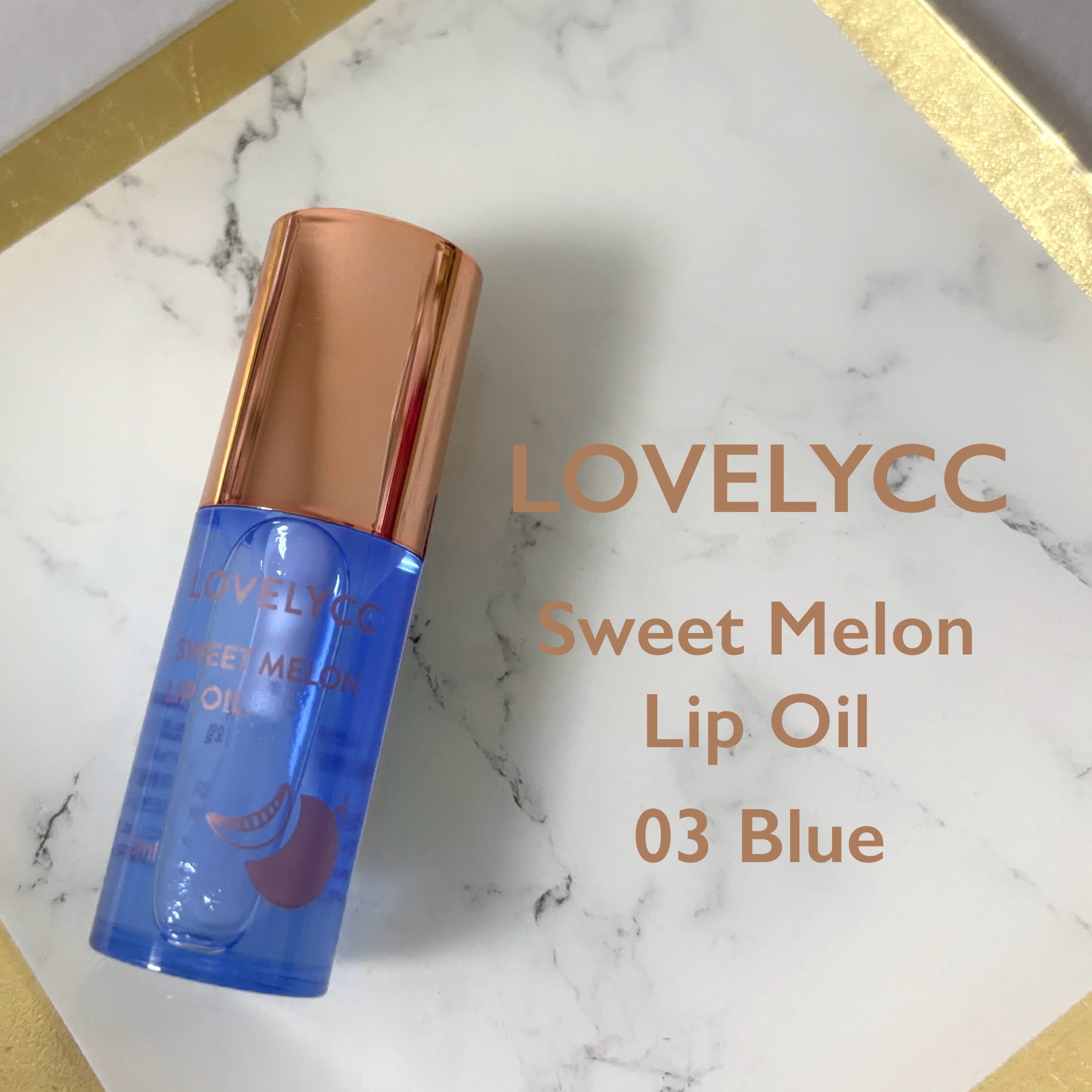 スイートリップオイル スイートメロン/LOVELYCC/リップオイルを使ったクチコミ（1枚目）