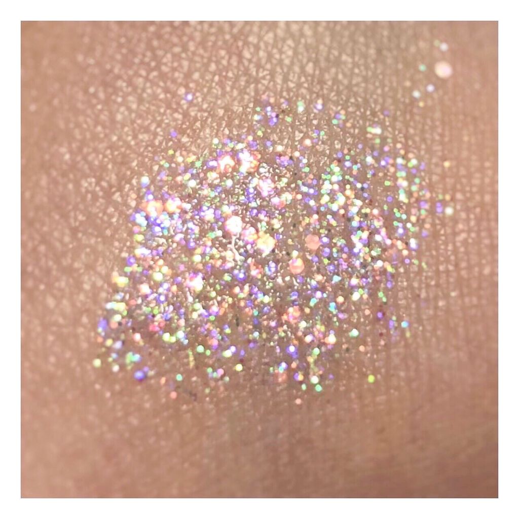 スパークリングギャラクシーリキッドアイシャドウ C01雪夜琥珀/COLORKEY/リキッドアイシャドウを使ったクチコミ（3枚目）