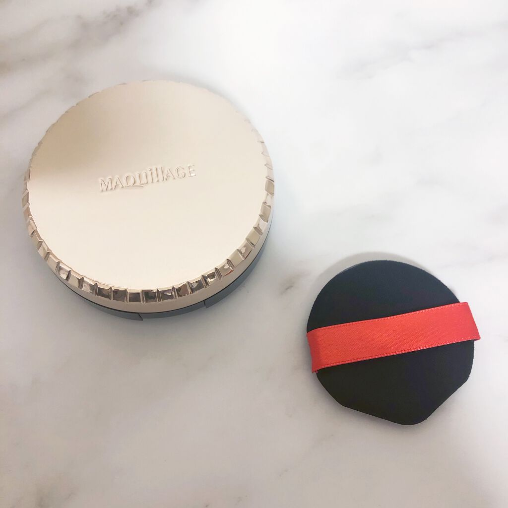 ドラマティックジェリーコンパクト/マキアージュ/クッションファンデーションを使ったクチコミ(1枚目)