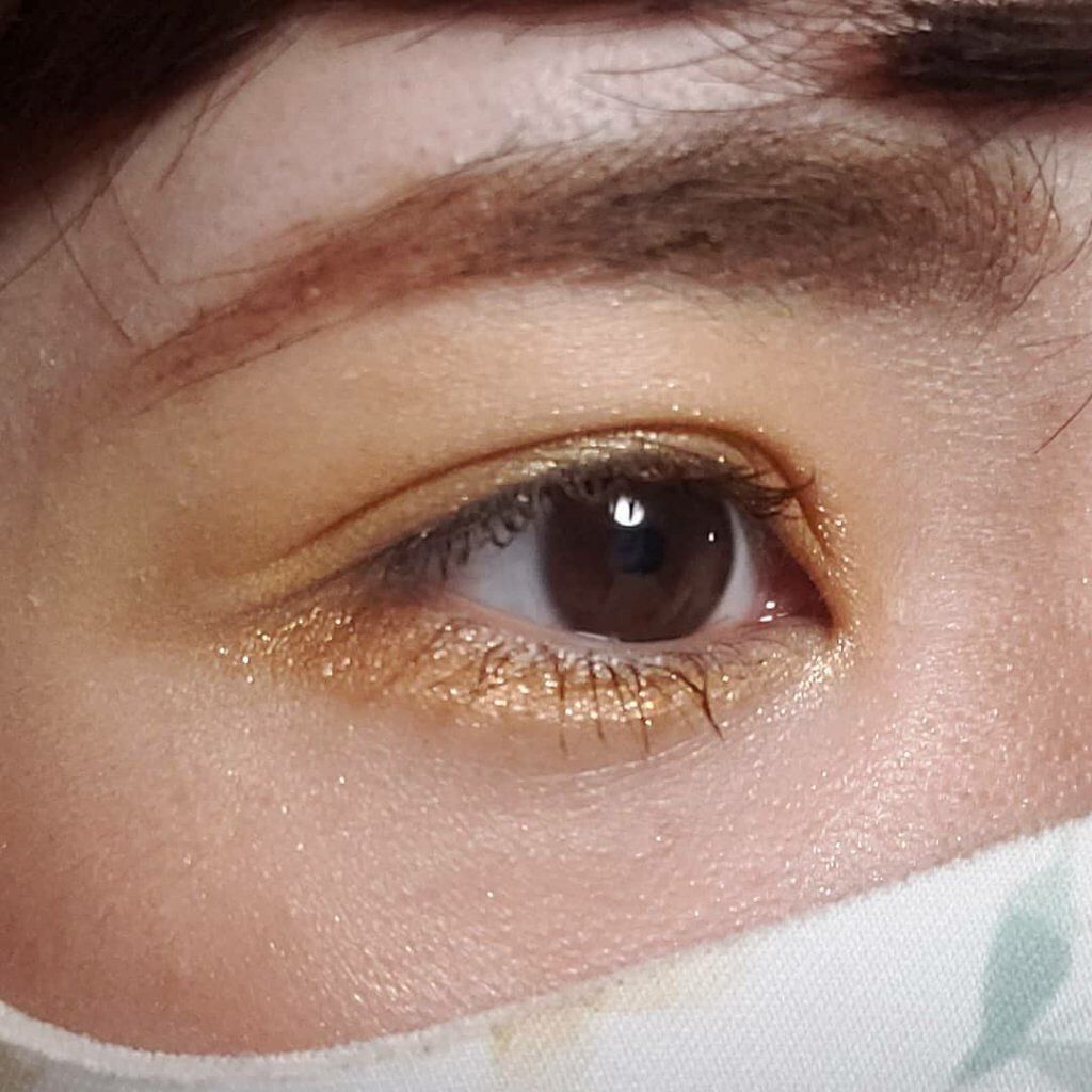 プレスド アイシャドー（レフィル） M ソフトベージュ 828 B/shu uemura/単色アイシャドウを使ったクチコミ（1枚目）