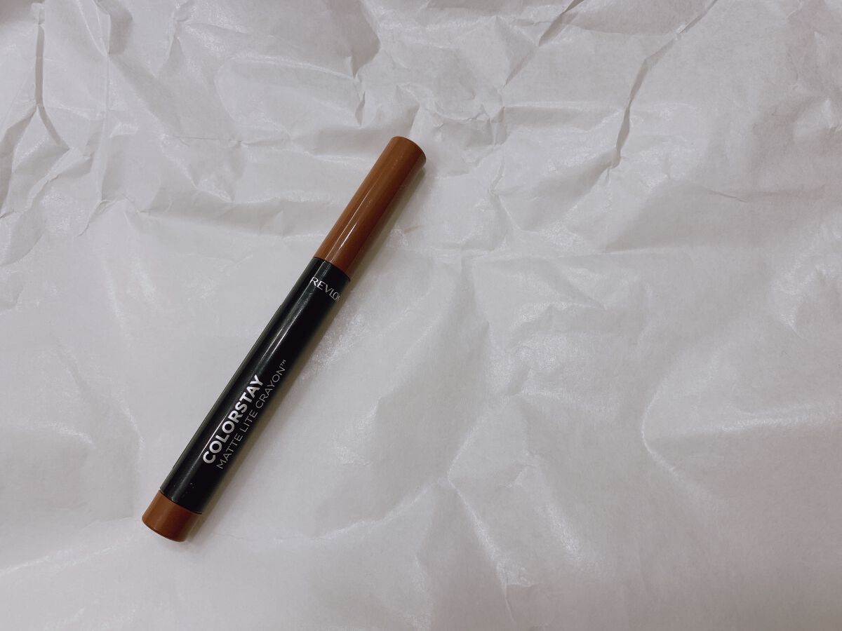 レブロン カラーステイ マット ライト クレヨン 002 クリア ジ エア/REVLON/口紅を使ったクチコミ（1枚目）