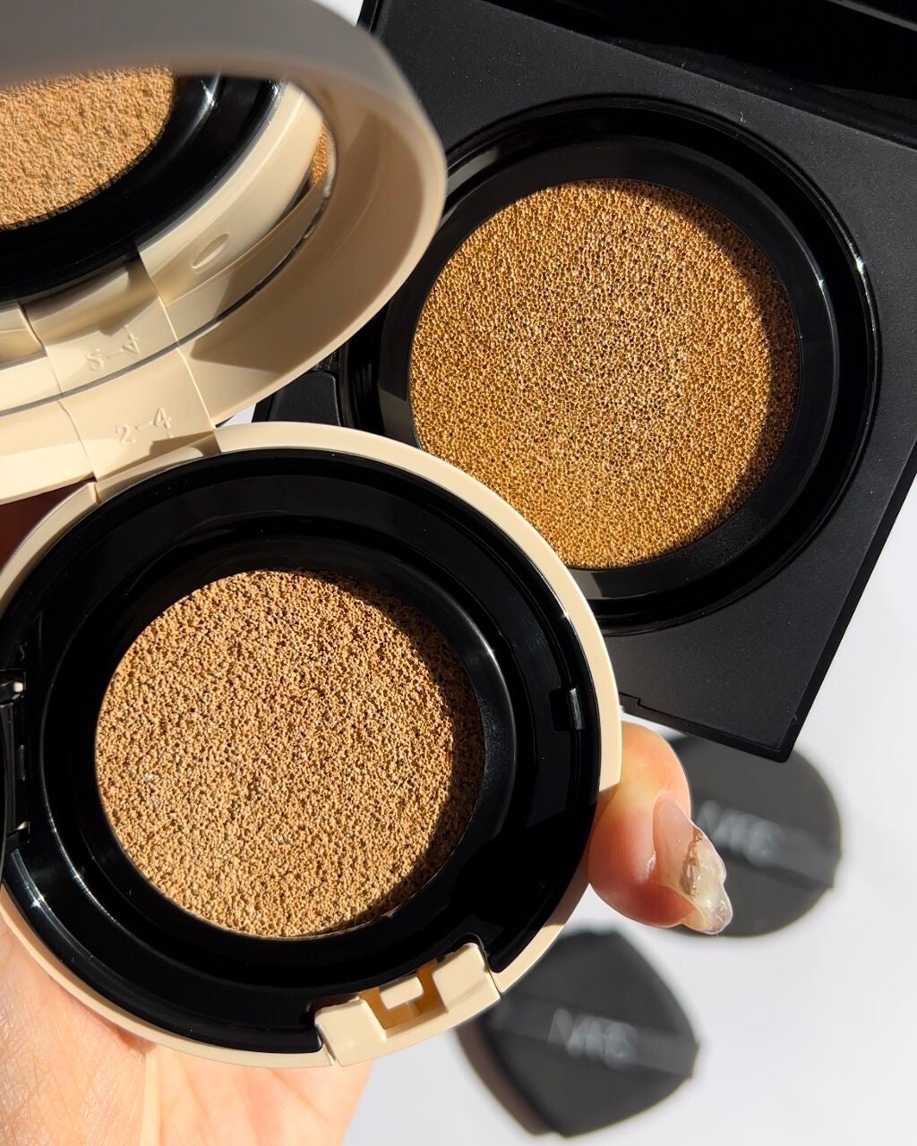 ナチュラルラディアント ロングウェア クッションファンデーション/NARS/クッションファンデーションを使ったクチコミ(6枚目)