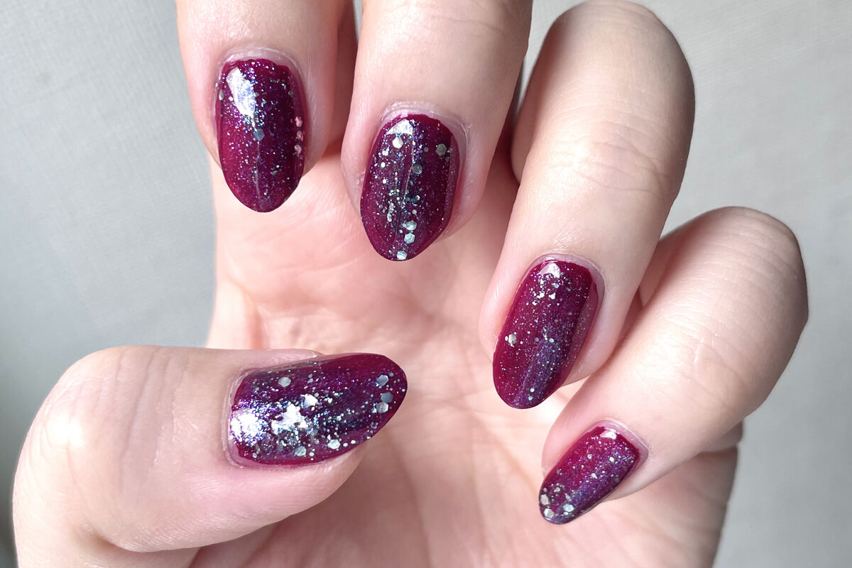 ネイルホリック Glamour Glitter/ネイルホリック/マニキュアを使ったクチコミ（2枚目）