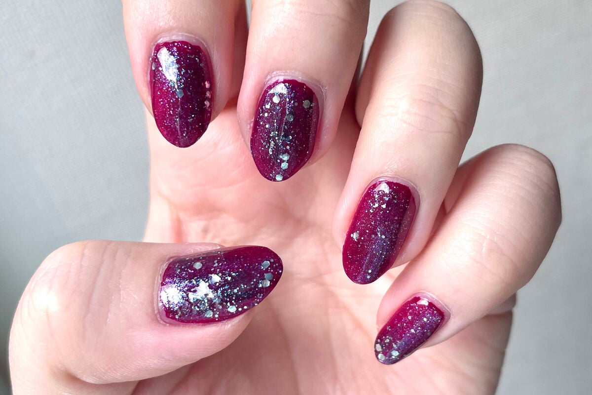 ネイルホリック Glamour Glitter/ネイルホリック/マニキュアを使ったクチコミ(2枚目)