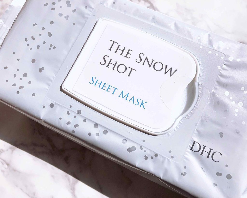 DHC ザ スノーショット シートマスク/DHC/シートマスク・パックを使ったクチコミ（1枚目）
