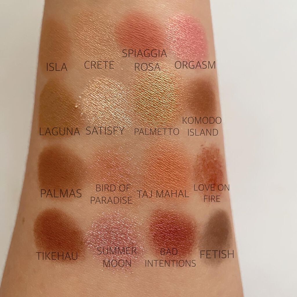 サマーアンレイテッド アイシャドーパレット/NARS/アイシャドウパレットを使ったクチコミ(9枚目)