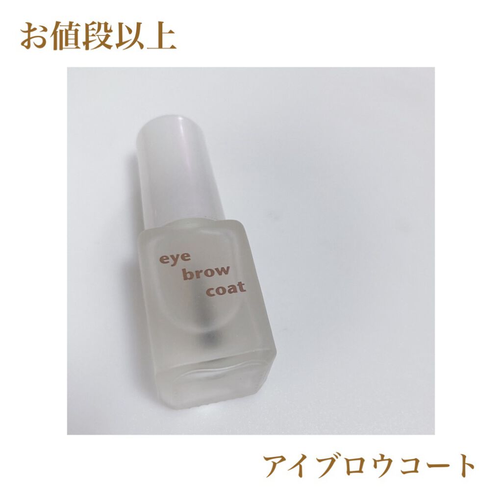 るり on LIPS 「みなさん、このアイブロウコート知ってますか?ダイソーで買えるん..」(1枚目)