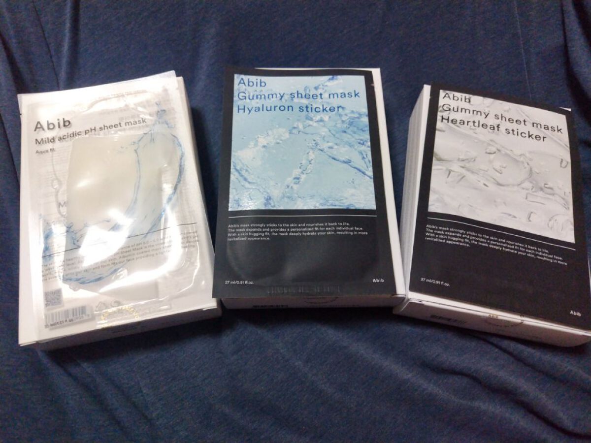 弱酸性pHシートマスク アクアフィット/Abib /シートマスク・パックを使ったクチコミ（2枚目）
