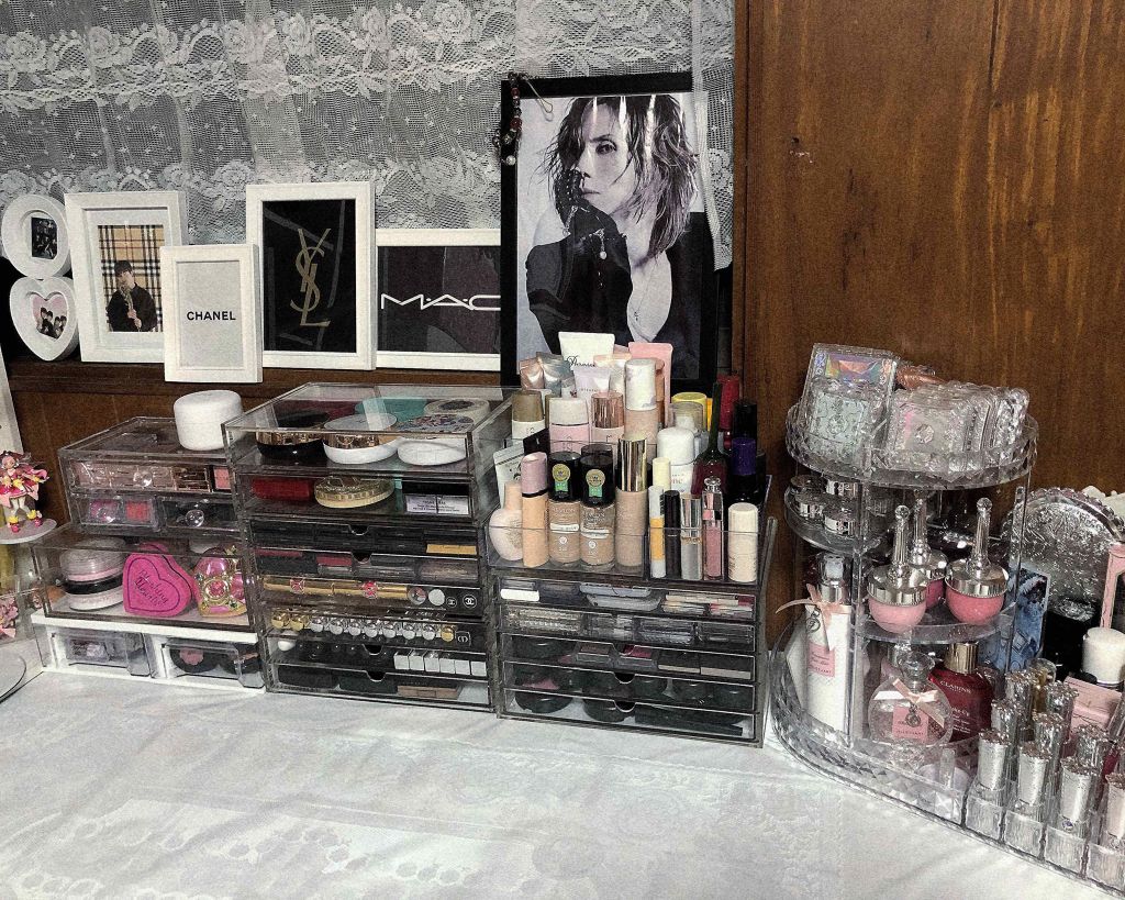 アクリル小物分収納・一段/無印良品/その他化粧小物を使ったクチコミ（1枚目）