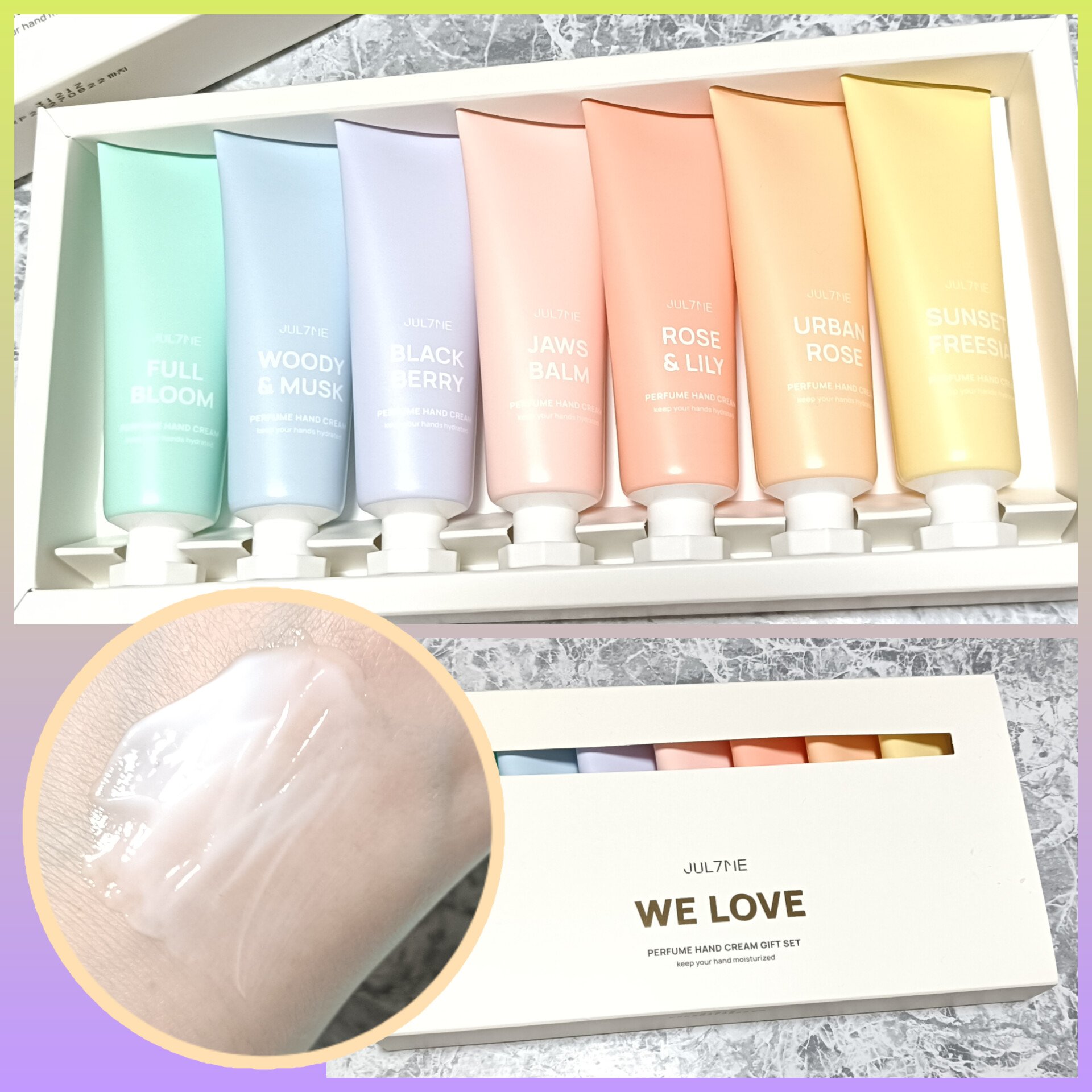 パフュームヘアエッセンス 01サンセットフリージア/JUL7ME/ヘアトリートメントを使ったクチコミ（3枚目）