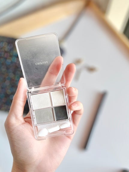 グラデーション アイシャドウ/ちふれ/アイシャドウパレットを使ったクチコミ(2枚目)