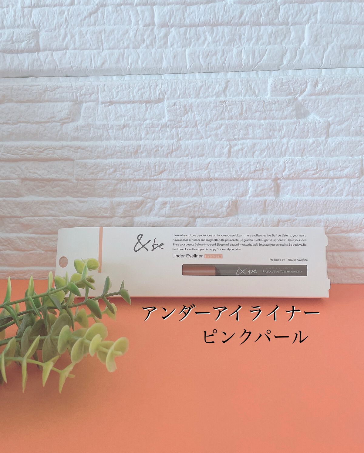 &be アンダーアイライナー/&be/ジェルアイライナーを使ったクチコミ(1枚目)