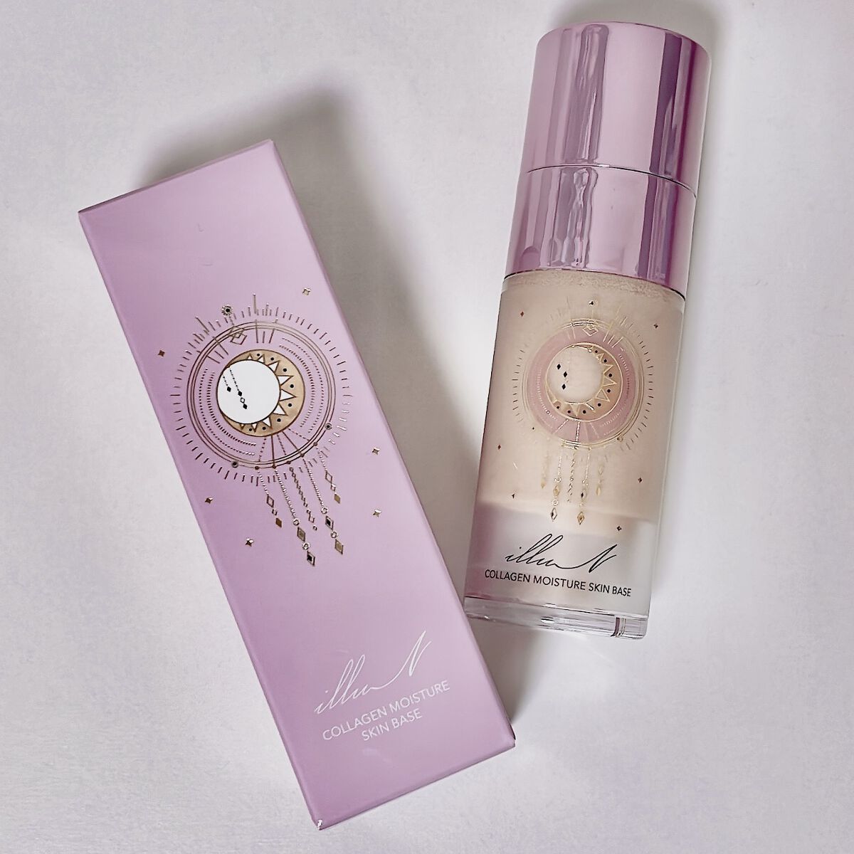 コラーゲンモイスチャースキンベース/illuN/化粧下地を使ったクチコミ（2枚目）