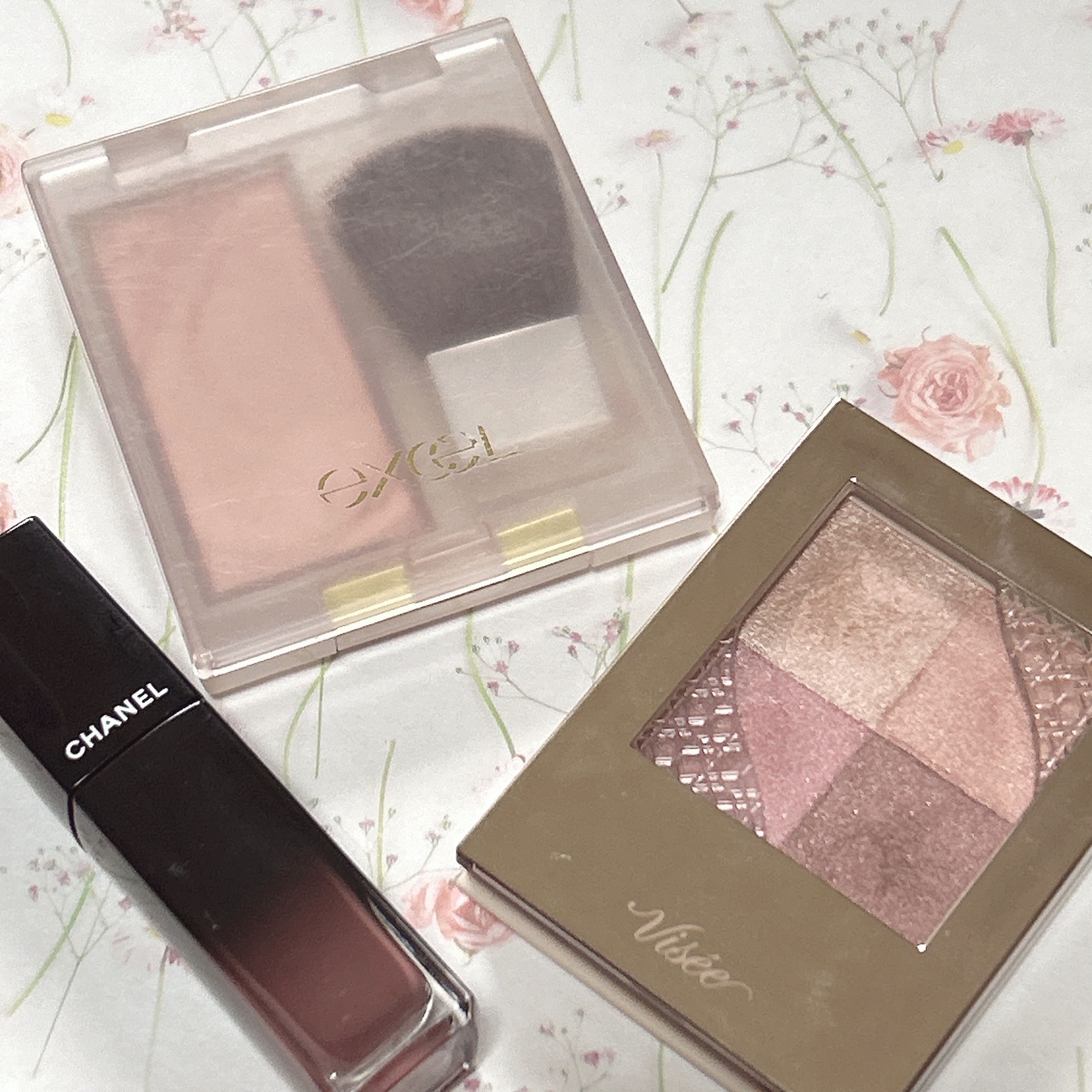 シームレストーン ブラッシュ/excel/パウダーチークを使ったクチコミ（1枚目）