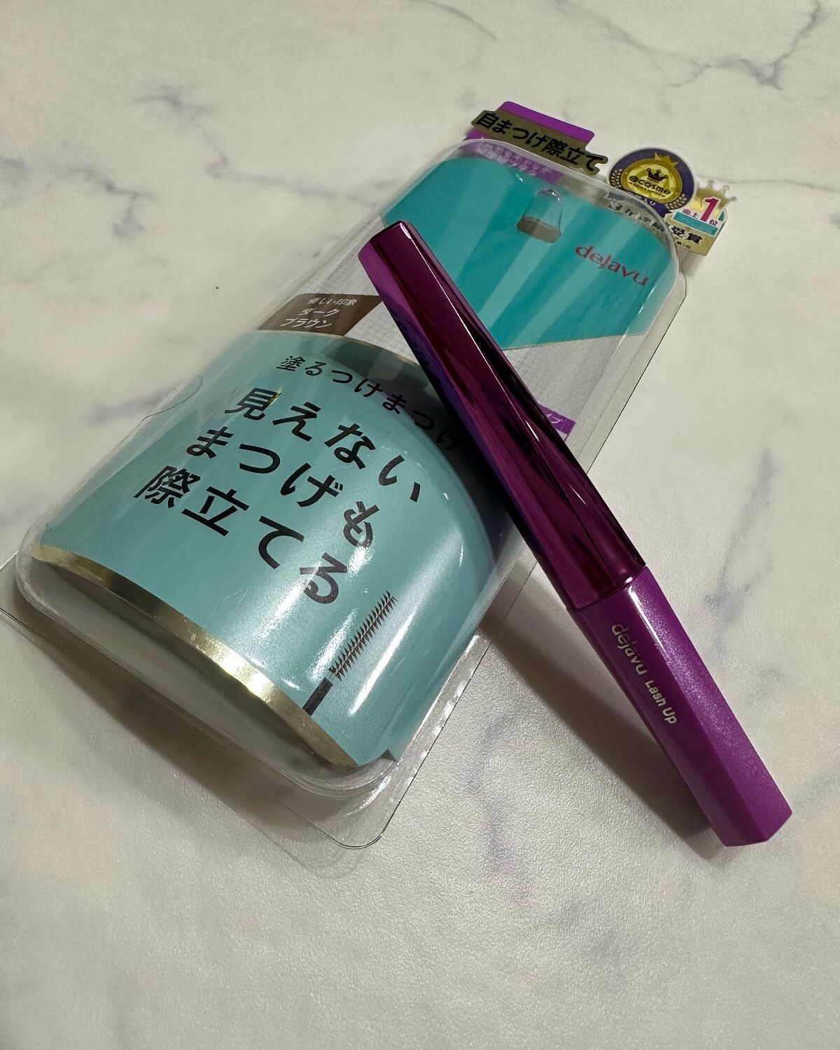 「塗るつけまつげ」自まつげ際立てタイプ/デジャヴュ/マスカラを使ったクチコミ（3枚目）