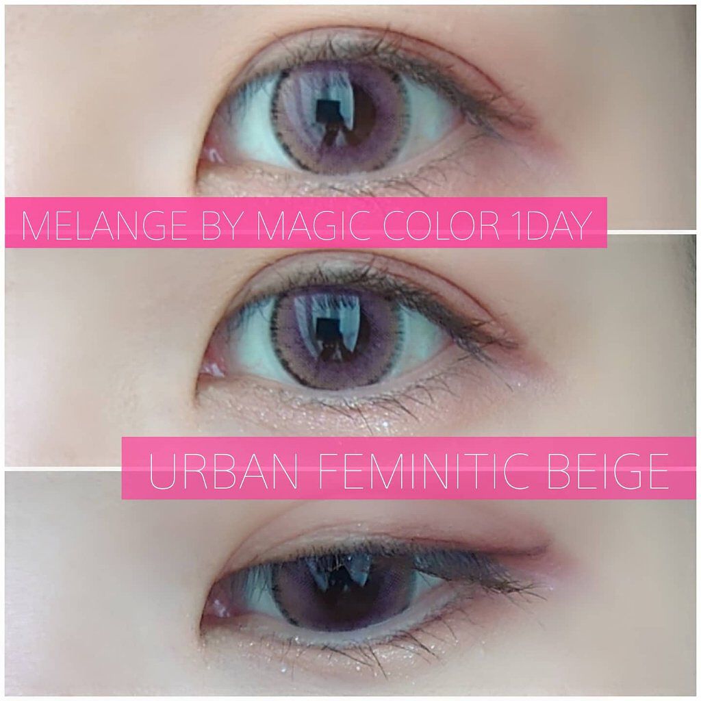 MELANGE　1day/MELANGE BY MAGICCOLOR/ワンデー（１DAY）カラコンを使ったクチコミ（1枚目）