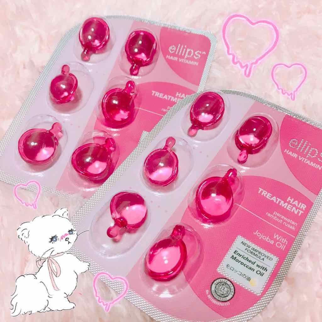 ヘアーオイル【トリートメント】/ellips/ヘアオイルを使ったクチコミ（1枚目）