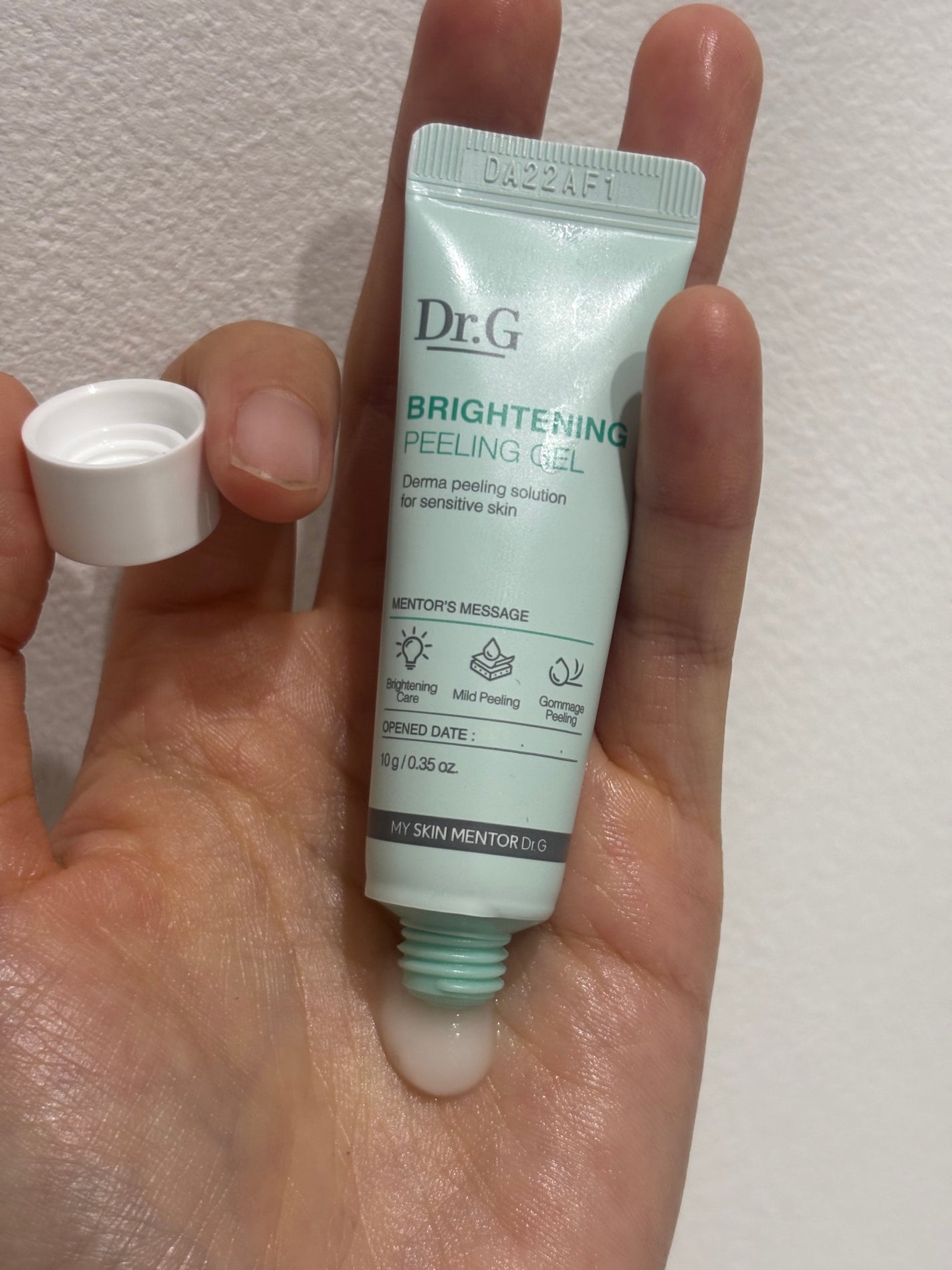 ブライトニングピーリングジェル/Dr.G/ピーリングを使ったクチコミ(3枚目)
