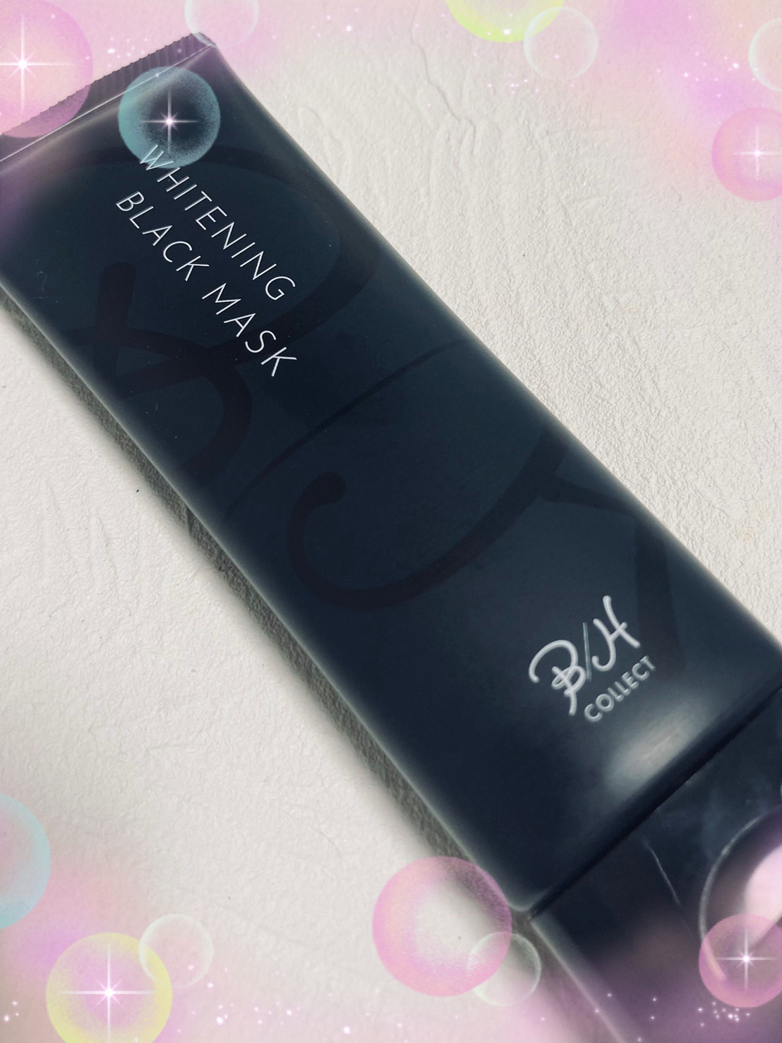 ホワイトニング ブラック マスク/B/H COLLECT/洗い流すパック・マスクを使ったクチコミ（1枚目）