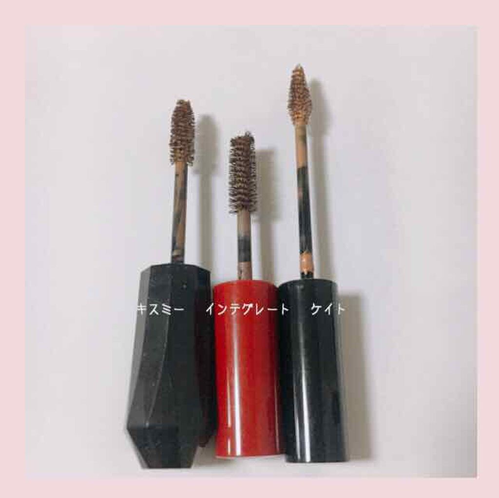 ニュアンスアイブローマスカラ/インテグレート/眉マスカラを使ったクチコミ（2枚目）