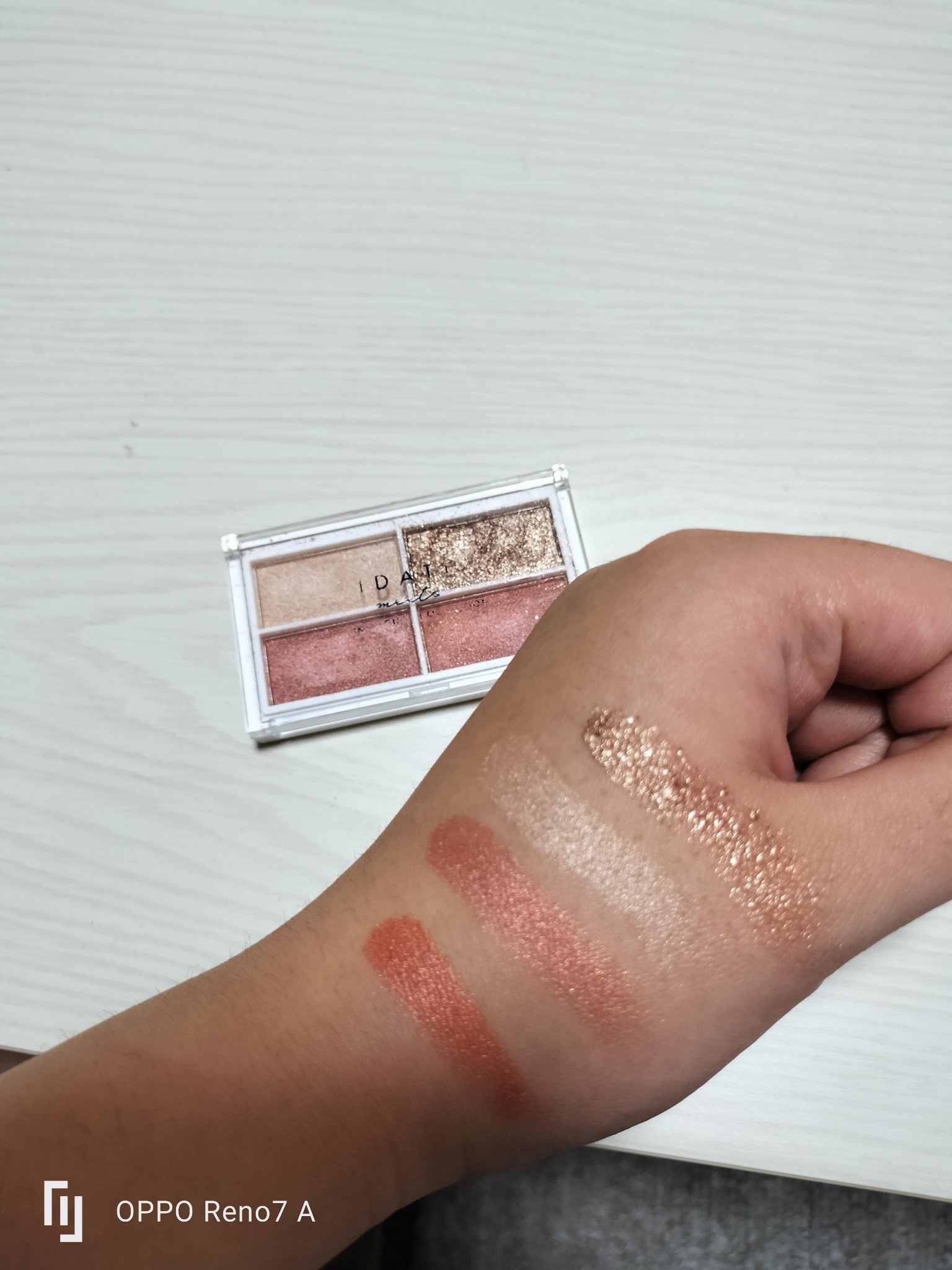 アイデイト アイシャドウパレット 02 テラコッタブラウン/IDATE/アイシャドウパレットを使ったクチコミ（1枚目）