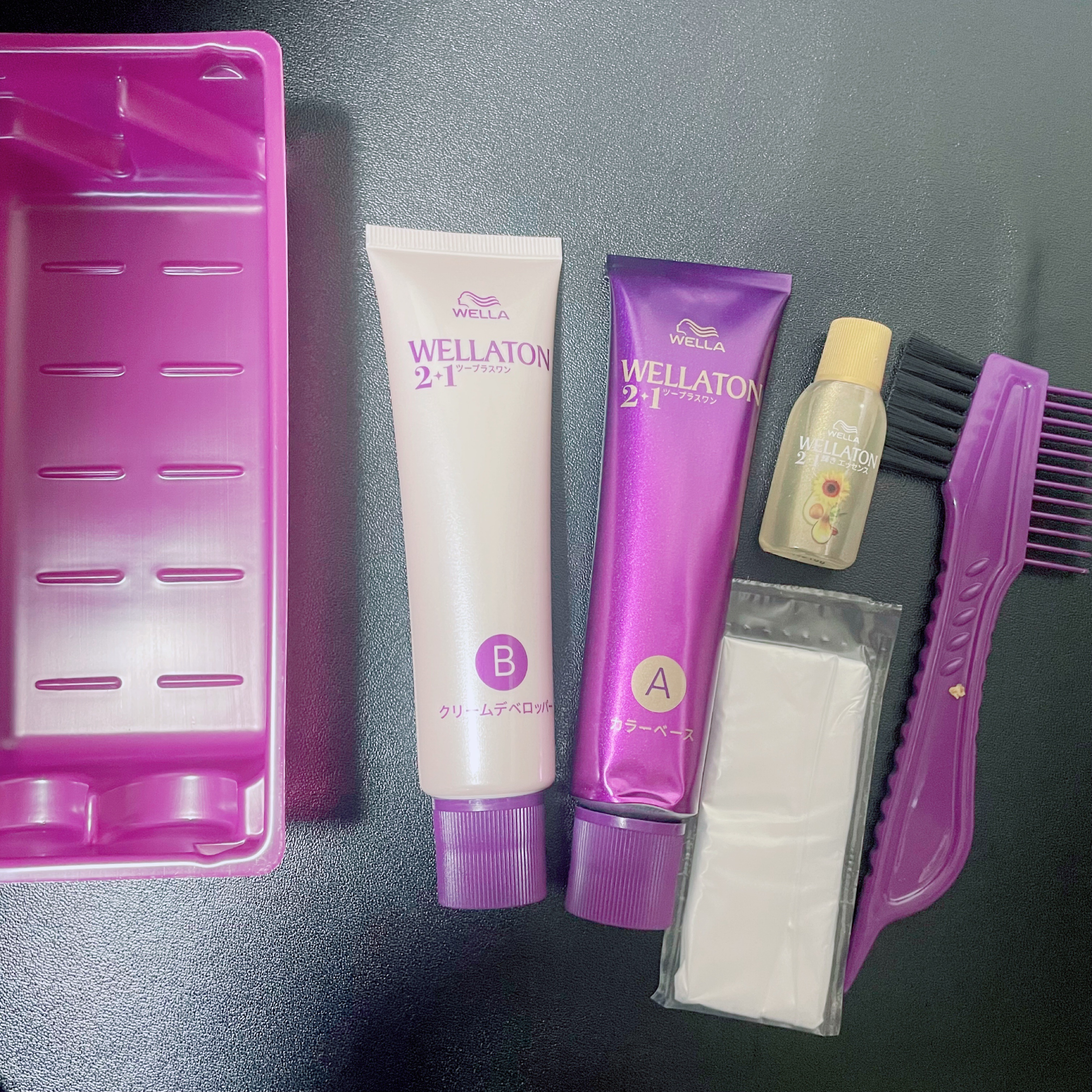 ウエラトーン ツープラスワン クリームタイプ 7PB/ウエラ/ヘアカラーを使ったクチコミ（2枚目）