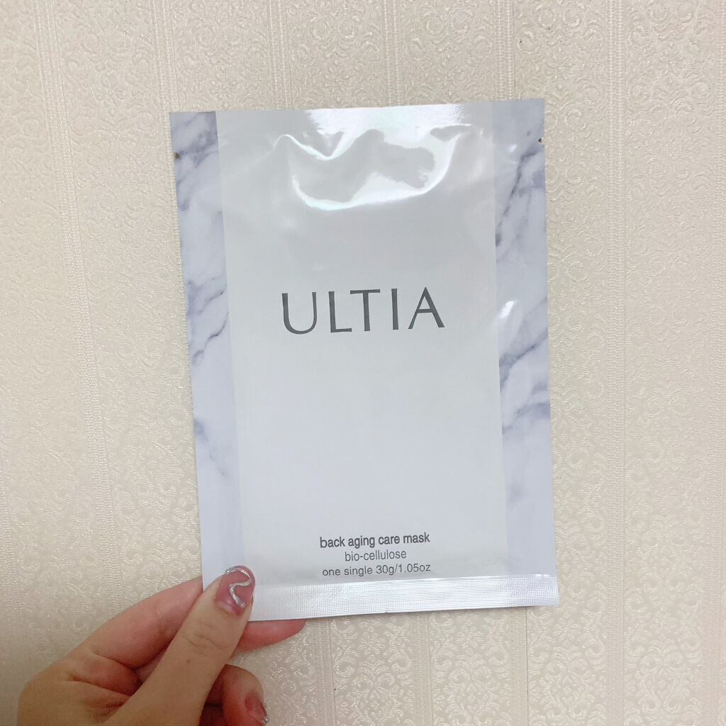 back aging care mask/ULTIA/シートマスク・パックを使ったクチコミ（2枚目）
