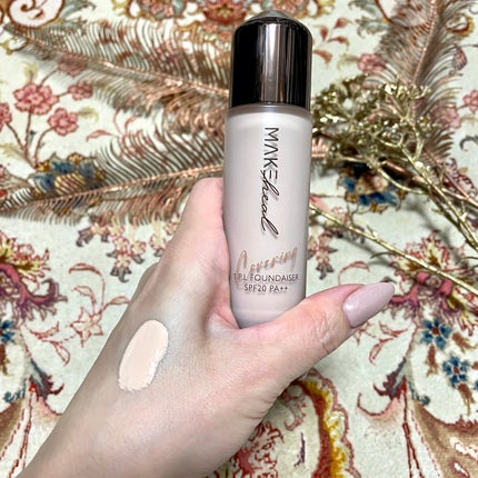 メイクヒール ワン ピーエルファンデーション/MAKEHEAL/リキッドファンデーションを使ったクチコミ(3枚目)