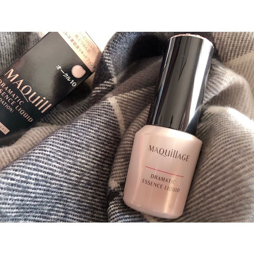 ドラマティックエッセンスリキッド/マキアージュ/リキッドファンデーションを使ったクチコミ(1枚目)